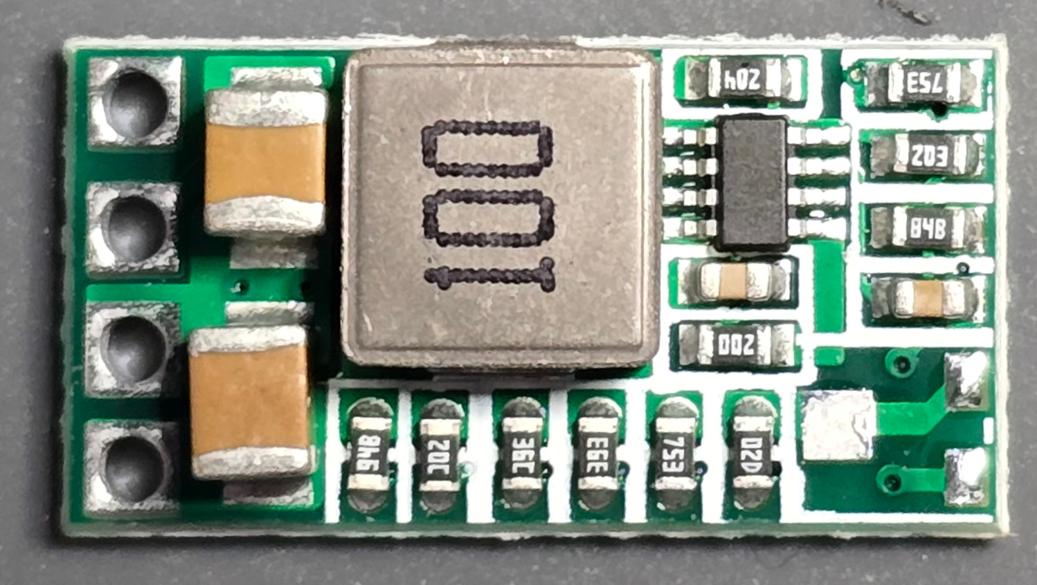 Potentiometer has been removed from this board Potentiometer removed
